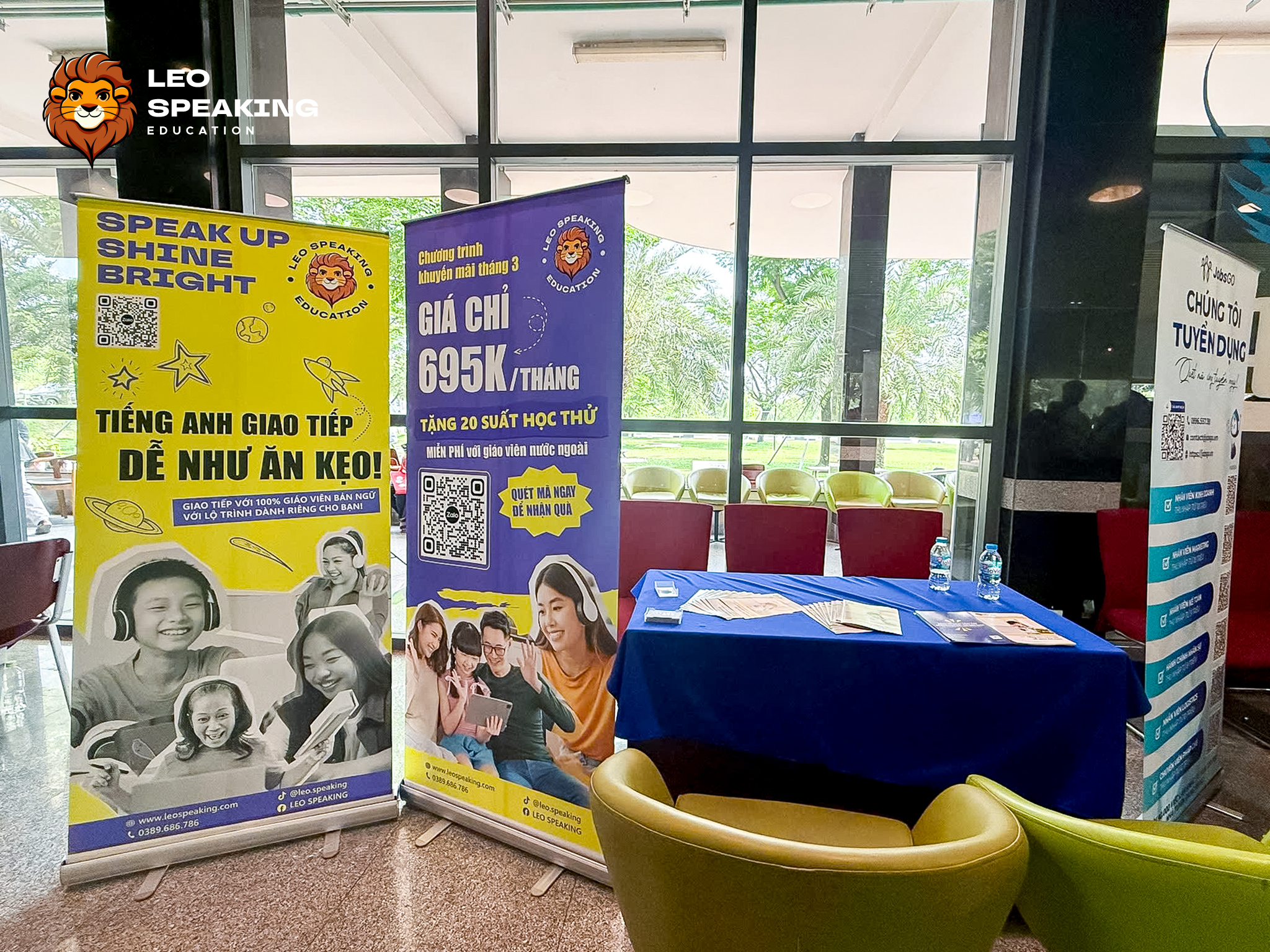 LEO SPEAKING X JOB FAIR UEL – CÙNG SINH VIÊN SẴN SÀNG CHO TƯƠNG LAI